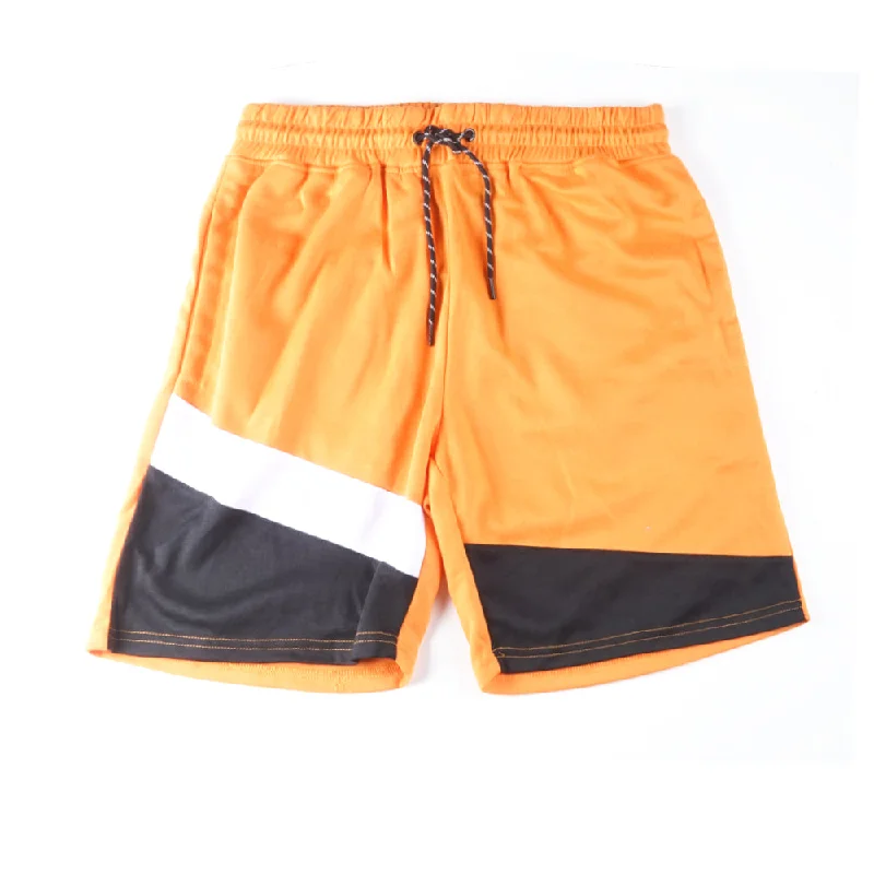 SPARK SWEATSHORTS ORANGE WHITE BLACK- 22154