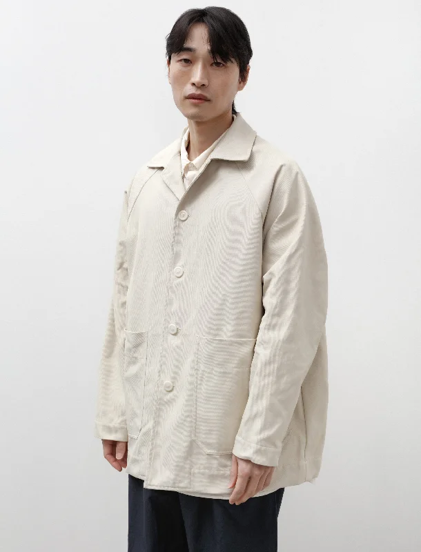 Fashionable Inner Wear Rotty Jacket Twill Nylon Ivory