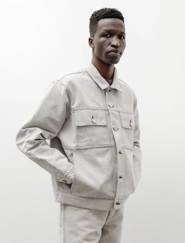High-end Customization Big Rig Jacket Two Salt + Pepper