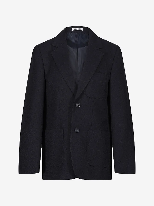 New Design Zeco Kids School Blazer in Black