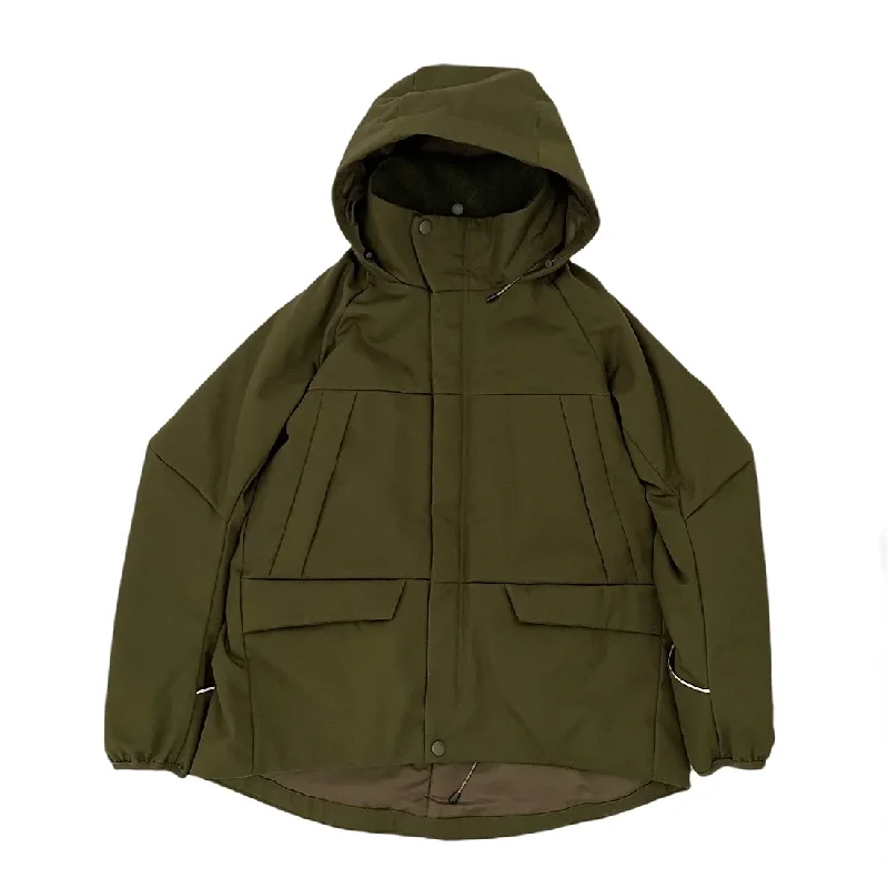 High Street Series Green T/C Puff Coat