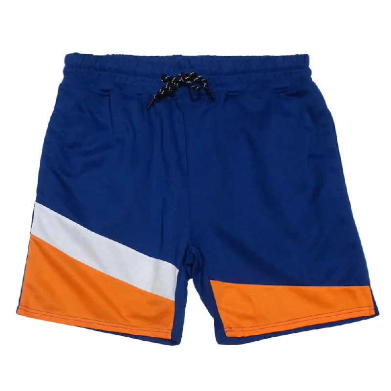 SPARK SWEATSHORTS ROYAL WHITE ORANGE - 22154