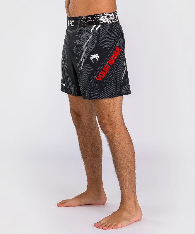 UFC Adrenaline by Venum Personalized Authentic Fight Night Men's Fight Short - Short Fit - Black