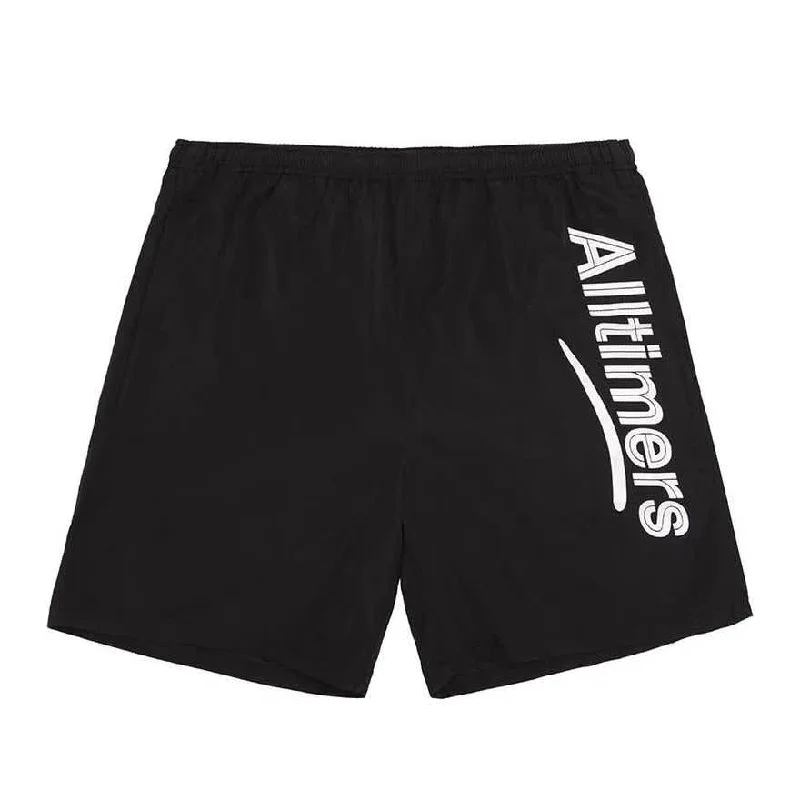 ALLTIMERS SWIM SHORTS BLACK