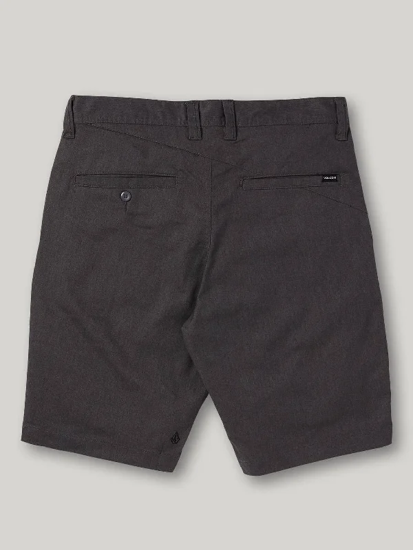 VOLCOM FRCKN MDN STRCH SHORT CHARCOAL