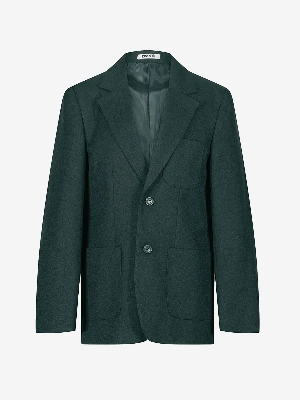 Comfortable Wear Zeco Boys School Eco-Blazer in Green