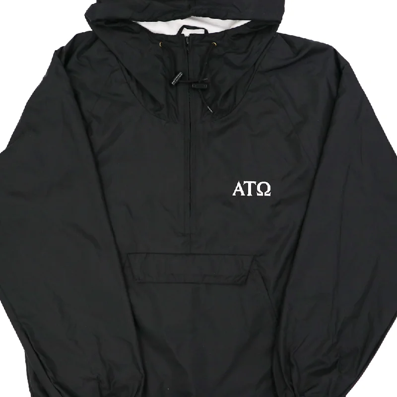Classic Choice Fraternity Solid Color Pullover Anorak