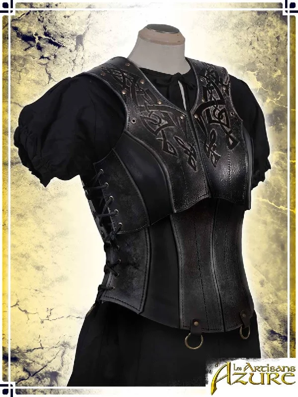 Light Shieldmaiden Leather Armor - Epic/Ashen