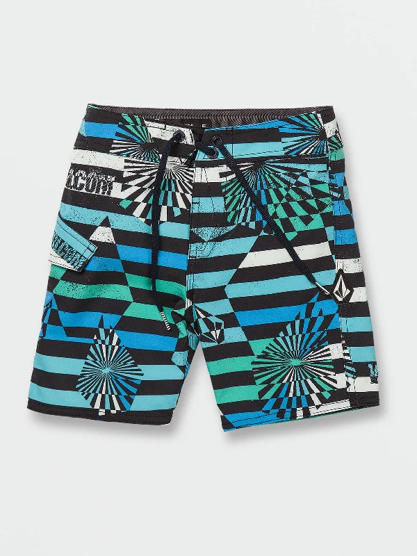 VOLCOM MOD STONE STRIPE MALIBLUE BOARDSHORT