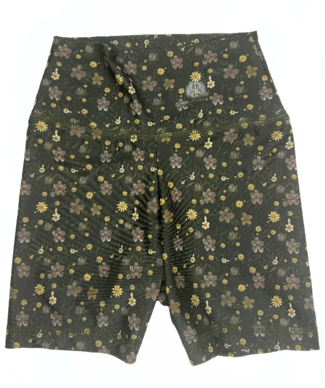 Rustic Floral Biker Shorts