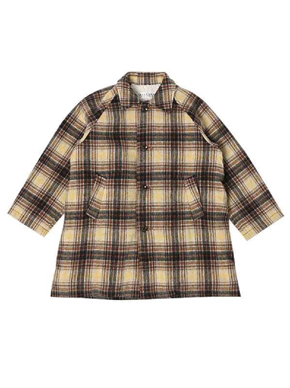 Sports And Leisure Classic Plaid Coat