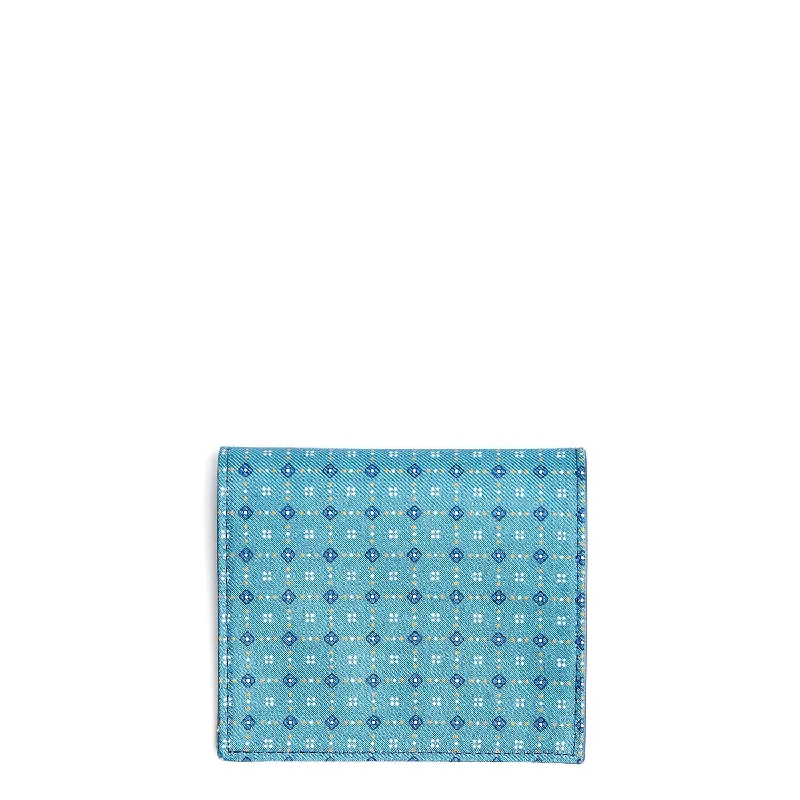 MID BLUE SMALL WALLET