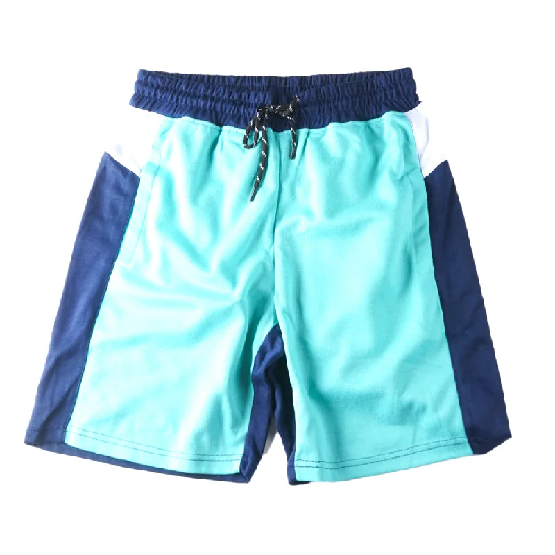 SPARK SWEATSHORTS -NAVY WHITE MINT 22154