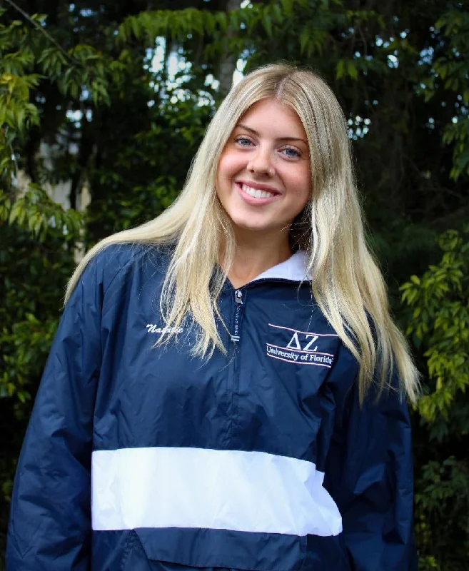 Exquisite Tailoring Traditional Striped Anorak