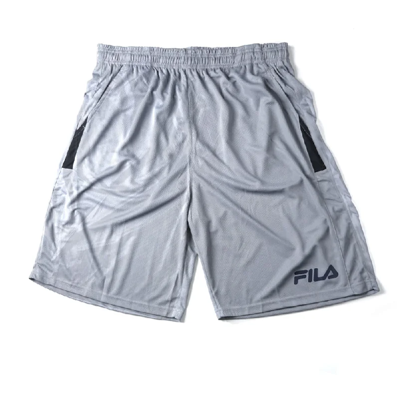 FILA BASKETBALL SHORTS GREY/ BLACK - FILISOSHTFM