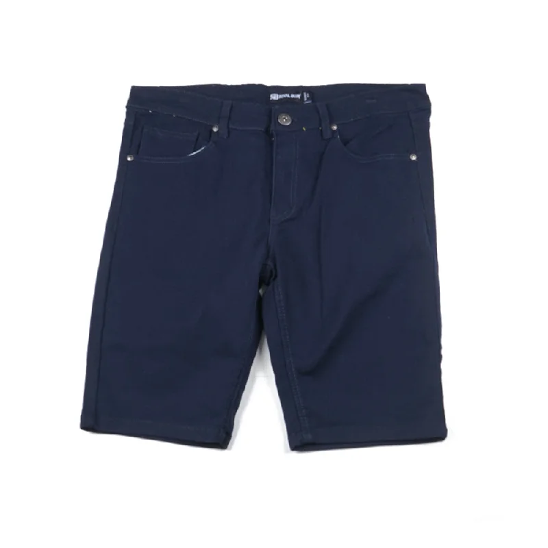 ROYAL BLUE TWILL SHORTS DEEP NAVY- 8283SSLS