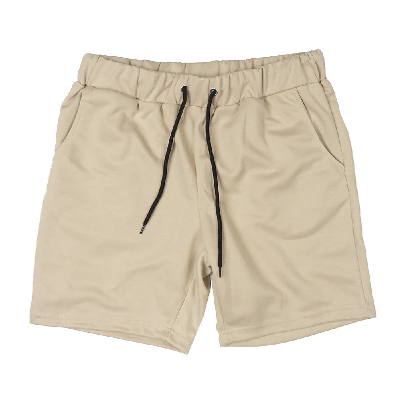 ARTHUR BEALE SWEAT SHORTS KHAKI - 8873