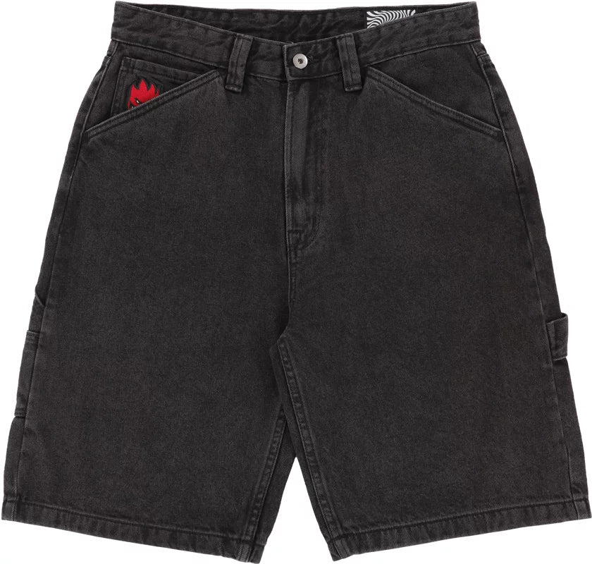 SPITFIRE BIGHEAD FILL DENIM SHORT BLACK