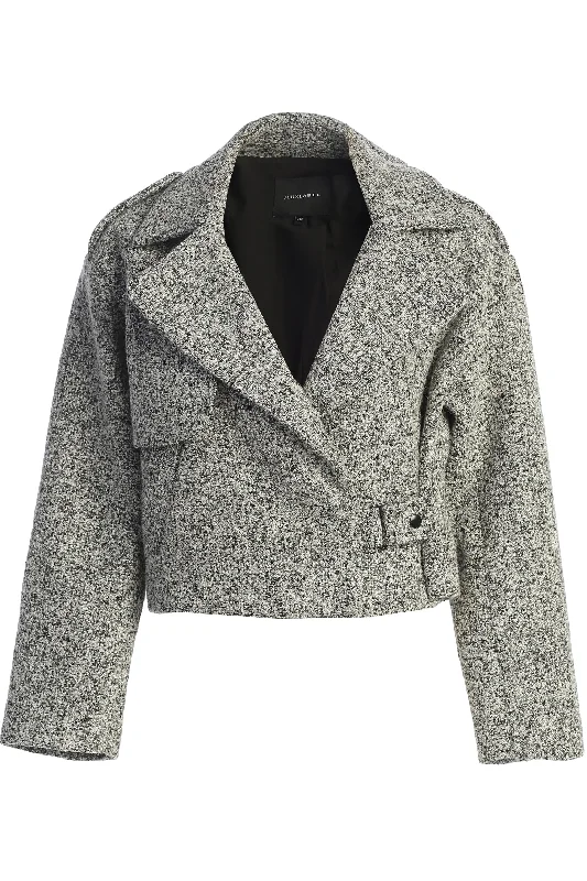 Sports Fashion Lt. Grey  Zoe Tweed Jacket