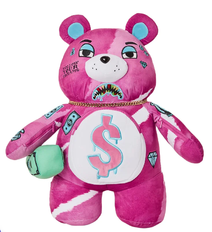 Sprayground - Pink Punk Moneybear Teddybear Backpack