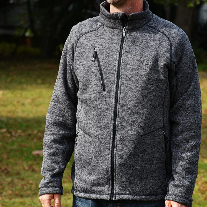 Unique Fashion Men's Peak Sweater Fleece Jacket