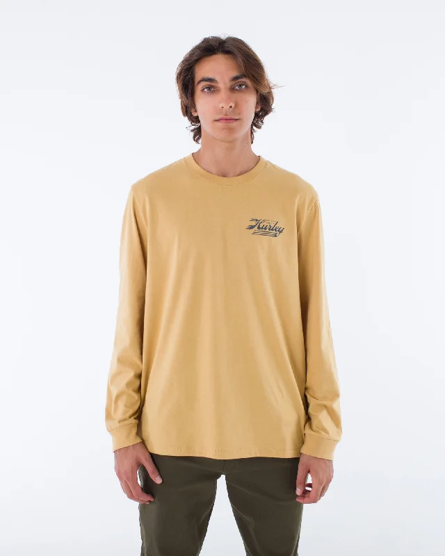 EVD Built Longsleeve T-Shirt in Pebble