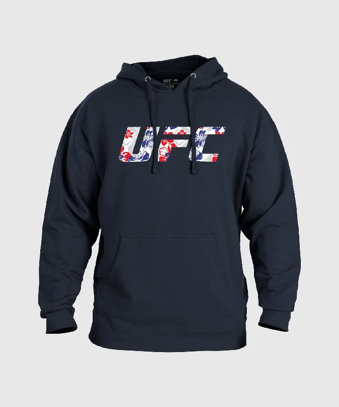 Men's UFC Unrivaled by Venum Max Holloway Hoodie - Navy