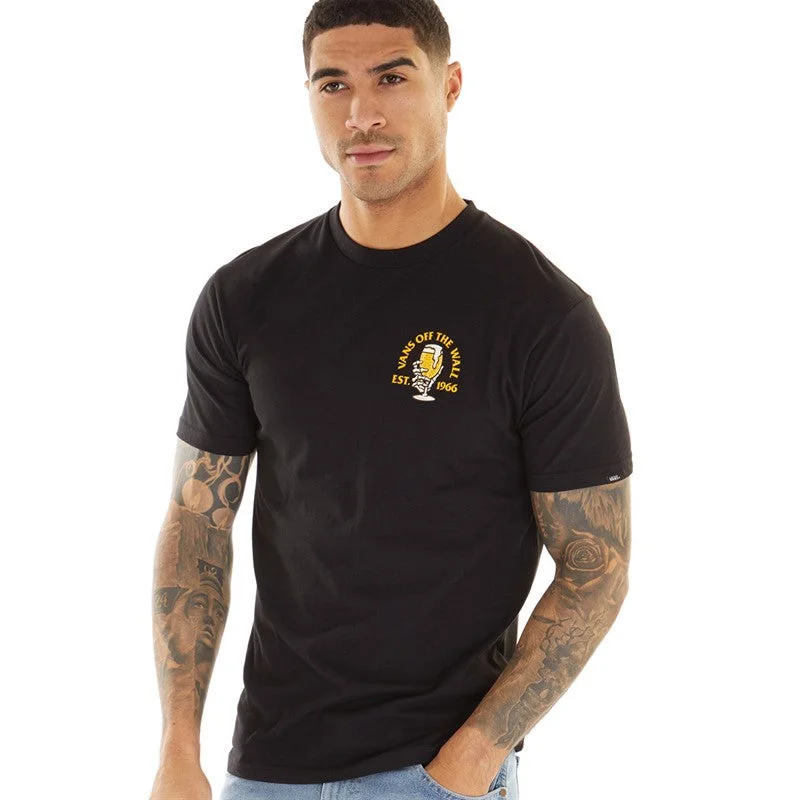 Quality Tailoring Vans Mens Coldest In Town T-Shirt Black