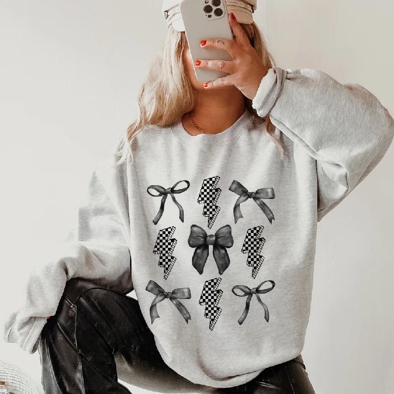 BOWS AND BOLTS SWEATSHIRT