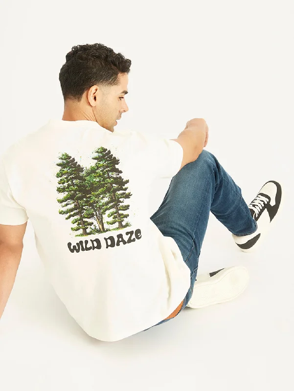 Personal Design Men's Graphic Print Regular Fit T-Shirt