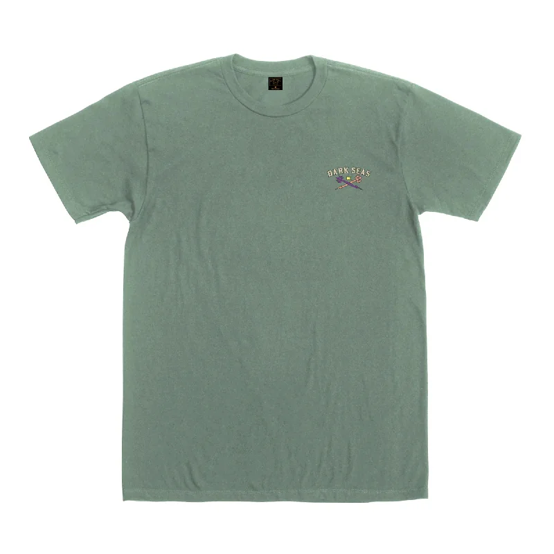 Dark Seas Glass Door Pigment Men's S/S T-Shirt - Green