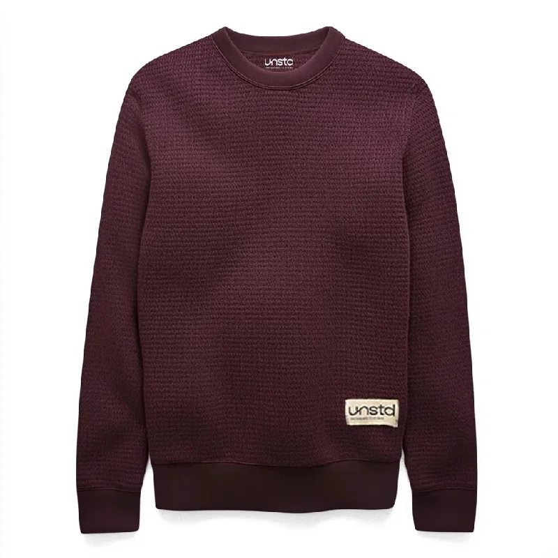 Premium Knitted Textured Sweatshirt