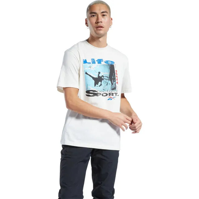 Elegant Design Reebok Graphic Series Spectator Sport Hoop T-Shirt