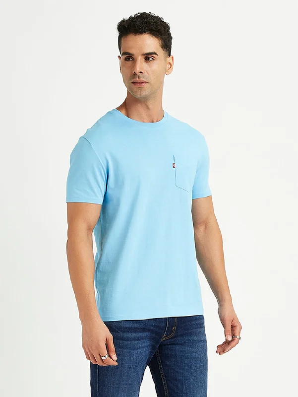 Elegant Comfort Men's Solid Slim Fit T-Shirt