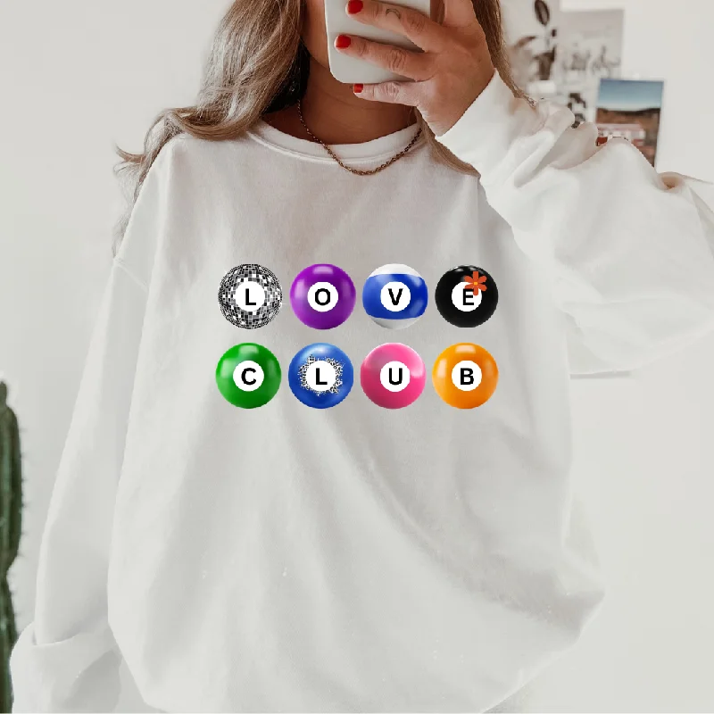 LOVE CLUB RETRO #1 SWEATSHIRT