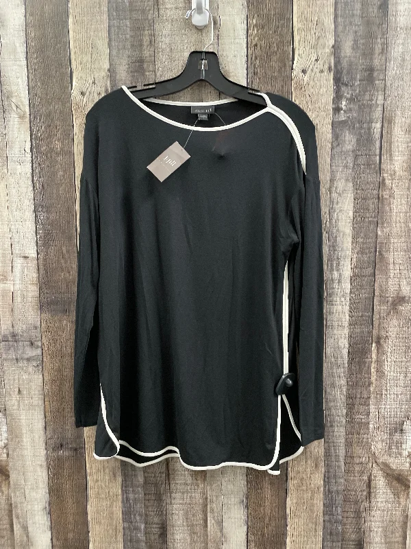 Comfortable Sweaters Top Long Sleeve By J. Jill In Black, Size: S