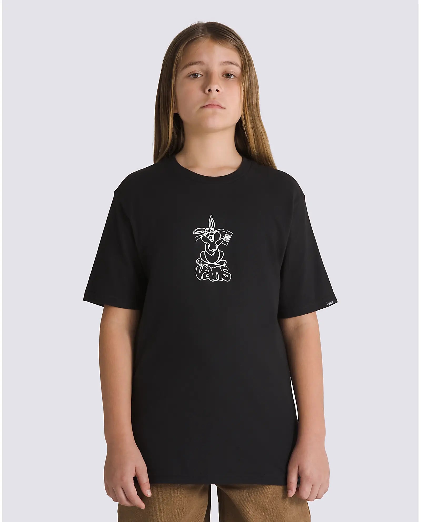 Boys Crazy Eddy T-Shirt in Black