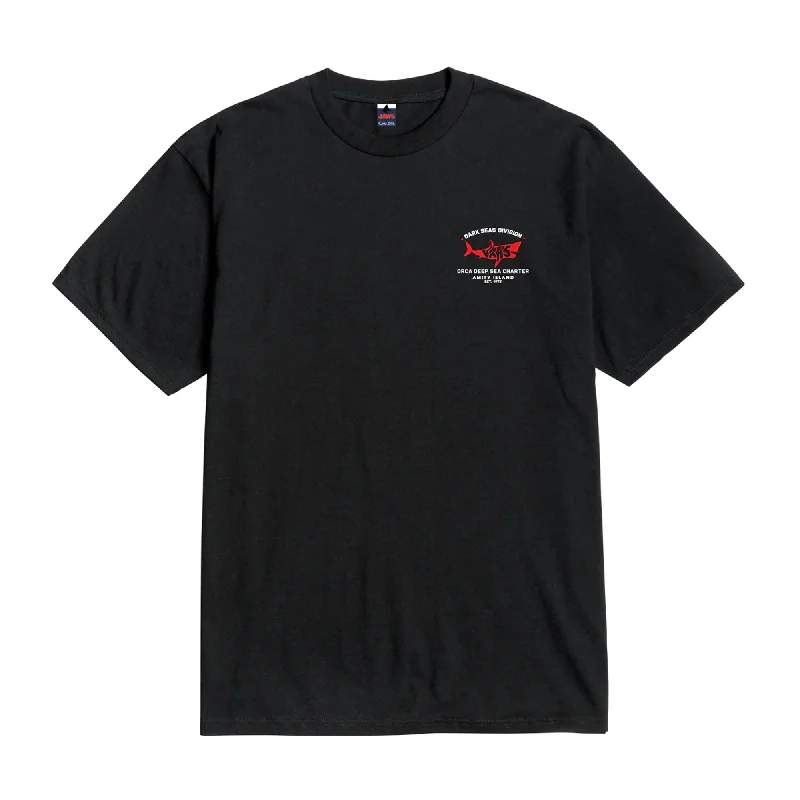 Dark Seas Charter Men's S/S T-Shirt - Black