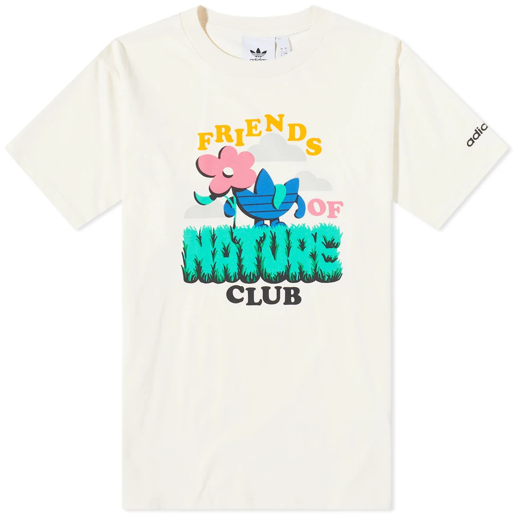 Editorial Design Adidas Original Athletic Club 3-Stripes T-Shirt