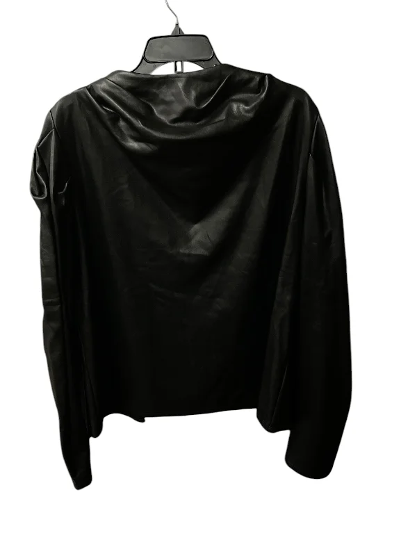 Top Long Sleeve By Express In Black, Size: Xl