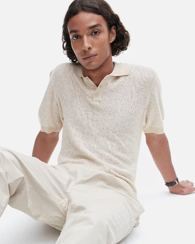 Exquisite Tailoring Italian Textured Polo