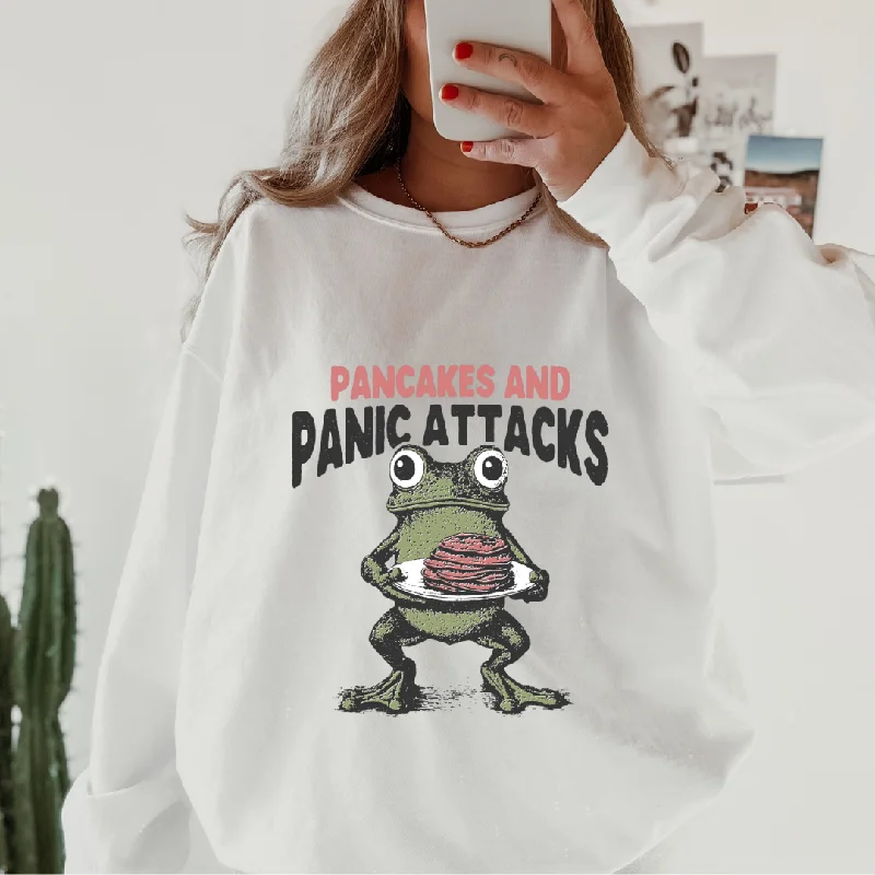 PANCAKES & PANIC ATTACKS SWEATSHIRT