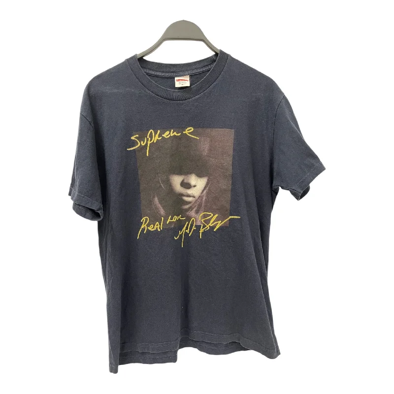 Fashionable Prints Supreme/T-Shirt/M/Cotton/NVY/Graphic/MARY J BLIGE TEE
