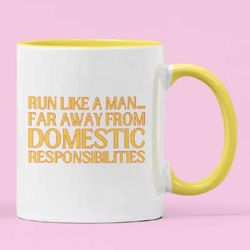 Run Like A Man Mug