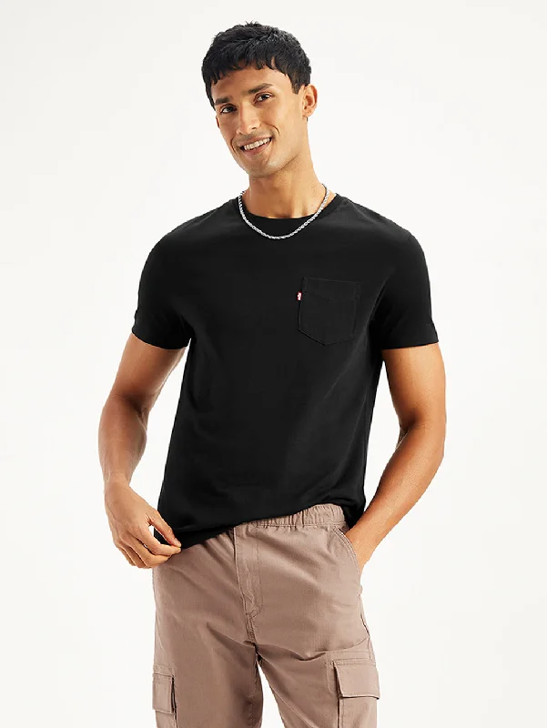 Celebrity Picks Men's Solid Slim Fit T-shirt