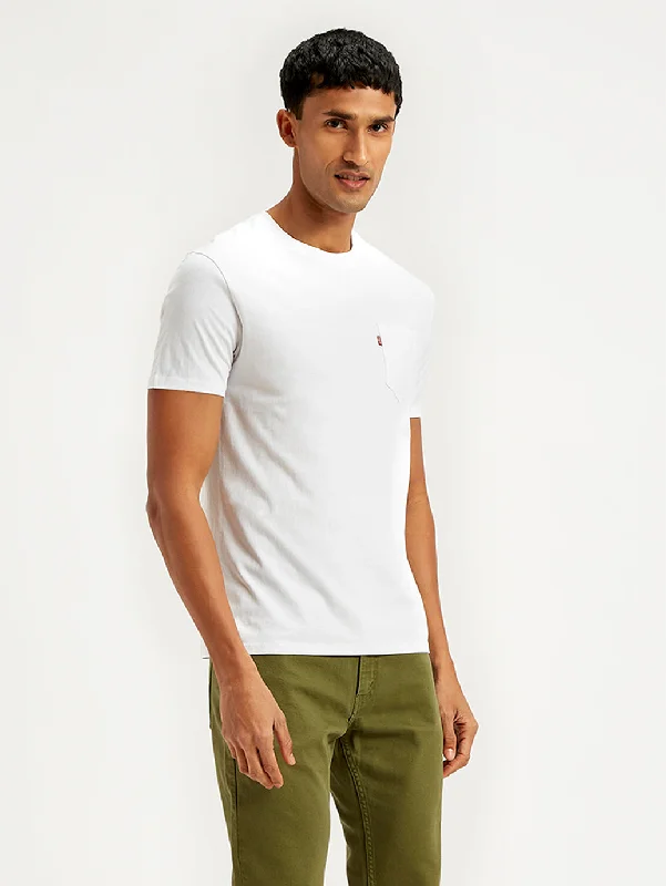 Casual Wear Men's Solid Slim Fit T-Shirt