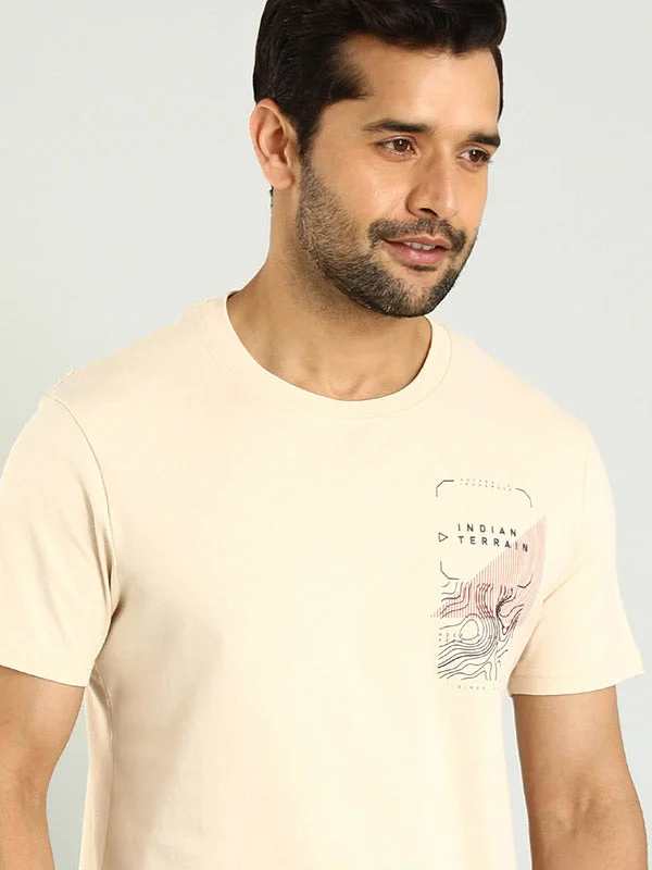 Fashion Must-have Men Graphic Crew Neck T-Shirt