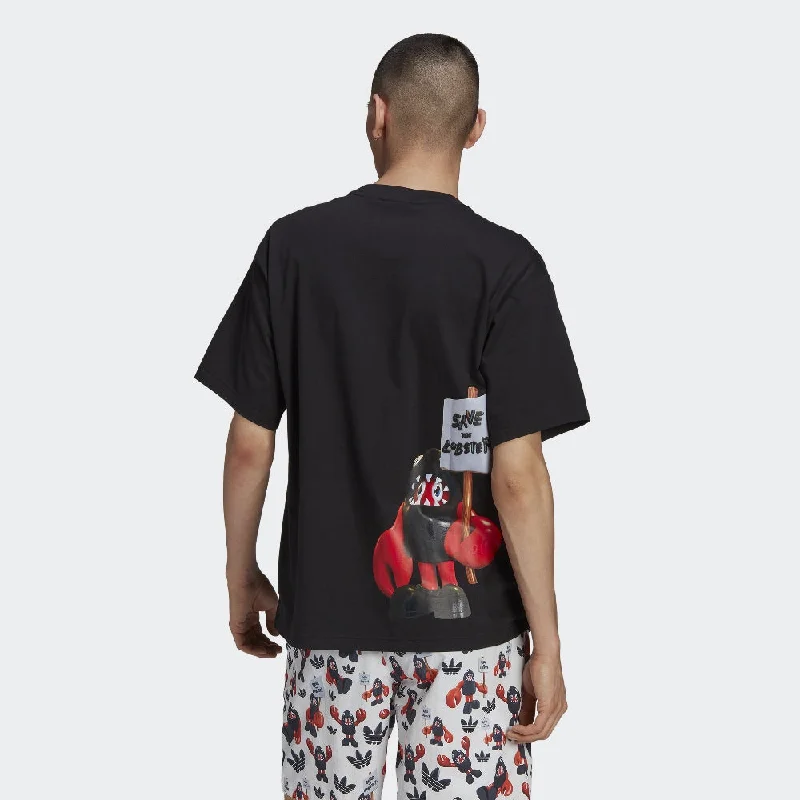 Exquisite Embroidery adidas ARTIST PHILIP COLBERT OVERSIZE T shirt