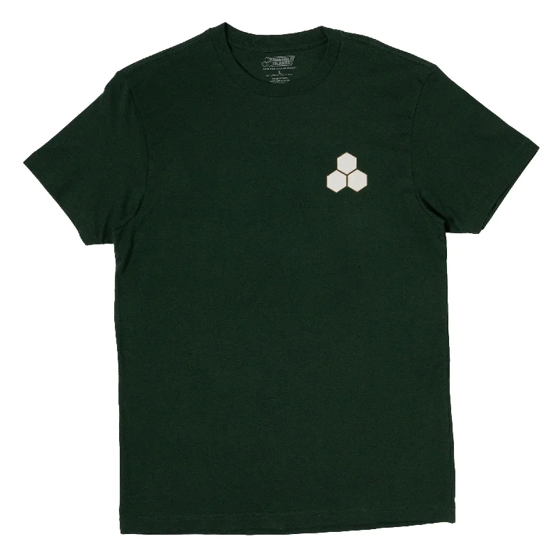 Channel Islands Two Tone Hex Men's S/S T-Shirt - Forest Green