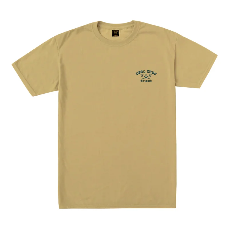 Dark Seas Las Olas Men's S/S T-Shirt - Yellow